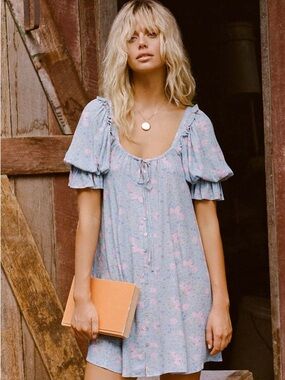 Spell | Dresses | Florapaloosa Embroidered Tunic Dress Wildflower | Poshmark